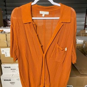 Short Sleeve Button Down